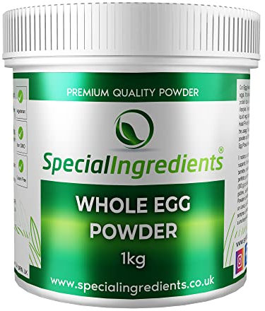 Whole Egg Powder - Free Range, Non-GMO, Gluten Free - Recyclable Container (1kg)