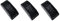 proAMEDEN Interruptor inteligente con WiFi, 220 V, 10A, Smart Switch WiFi, App Tuya/Smart Life, Compatible con Alexa y Google Home, (3/un, Negro)