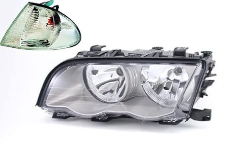 Johns, Scheinwerfer passend für BMW 3er E46 02/98-08/01 FF H7 H7 Links inklusi. Blinker