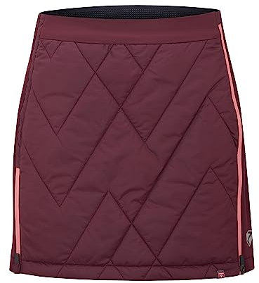 Ziener Damen NIMA Thermo- / Outdoor- / Primaloft-Rock | Winter Skitour, velvet red, 42