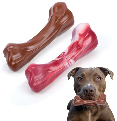 BELLE VOUS 2er Set Hundespielzeug unzerstörbar - Unzerstörbares Hundespielzeug - Kauspielzeug Hund - Beschäftigung für Hunde und Welpen Aller Rassen - Hundespielzeug große Hunde
