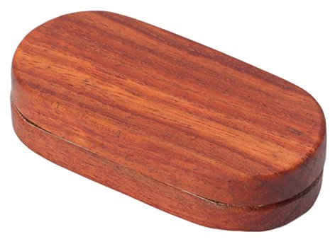 Magnetischer Push-Slider, EDC-Push-Clicker, Leiser Fidget-Slider, Rosenholz-Fingerspitzen-Stressabbau-Slider