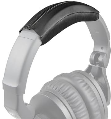 SOULWIT Protective Headband Pad Cover for Sennheiser HD 280/HD 280 Pro/HD 300/HD 300 Pro/HMD 280 Pro/HMD 281 Pro Headphones, Easy DIY Installation - Black