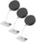 SEWOART 3Pcs Retractable Cable Locks Automatic Extension Wire Rope Theft Combination Lock for Home Office Doors Gates and Trailers Durable and Multifunctional Security