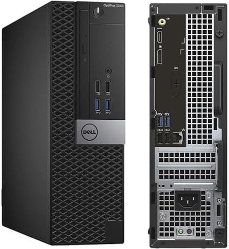 Dell FAST OptiPlex i7-6700 SFF Desktop Computer PC - Intel Core i7 6th Gen (4-cores up to 4.00GHz), 16GB RAM, 512GB SSD Storage, HDMI 300Mbps USB WiFi Windows 11 Pro OS (Renewed)