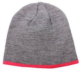 Tchibo TCM Mütze Wendemütze Wintermütze Strickmütze grau & pink