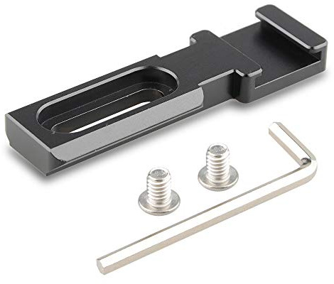 CAMVATE Cold Shoe Mount with NATO Rail Adapter for Monitor LED Light Microphone