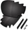 Saucer Premium Replacement Lenses for Oakley Jawbone Vented Racing Jacket Sunglasses High Defense - Carbon Black Polarized