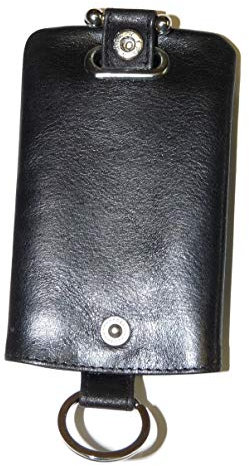 Verve Bell Keycase Soft Leather (Black)