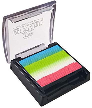 Eulenspiegel 340738 - Split Cake Unicorn, contenido 6 ml, maquillaje al agua, maquillaje infantil, maquillaje teatral