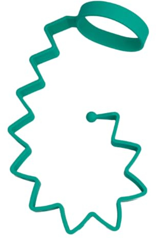 Busy Baby Bottle Bungee - Sippy Cup Strap - Keeps Bottles and Sippy Cups Off The Floor - Food Grade Silicone - Dishwasher Safe (Spearmint)
