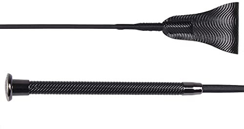 ARBO-INOX Springgerte spiralförmiger Griff 65cm mit Klatsche (SCHWARZ)