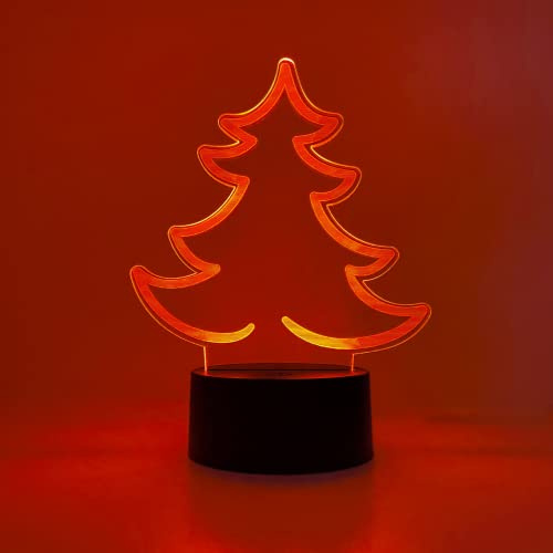 VertriebsArena GmbH Weihnachtsbaum Weihnachten LED Lampe Licht, Wechselmodus mit 3 unterschiedlichen Farben