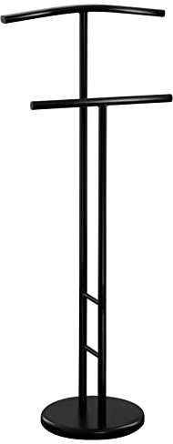 bremermann Kleiderbutler, Herrendiener, stummer Diener, Höhe 114,5 cm (Schwarz)
