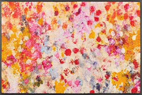 wash+dry Fußmatte Wild Summer 50x75cm, innen und außen, waschbar