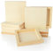 FVIEXE 10PCS Wood Panels for Painting - 6 x 6 Inch Craft Canvas Boards, Unfinished Cradled for Arts & Crafts, Wooden Pouring Board