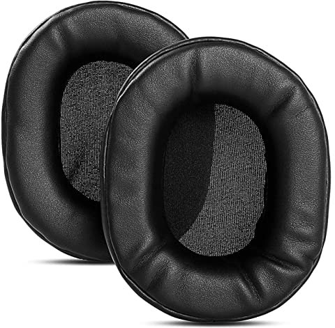Professionelle Ersatz-Ohrpolster, kompatibel mit Mixcder E7 Kopfhörer, Headset, Ohrpolster mit weichem Protein-Leder/Memory-Schaum