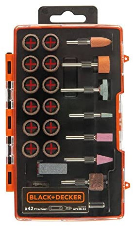 Black and Decker 42 Piece Rotary Tool Set