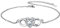 Bracelets de Cheville pour Femme avec Charm Coeur Infini Argent 925 6mm Bijoux Anniversaire