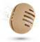 Fauxomor Respirant Porte-éponge de Maquillage pour les Voyages,Support Eponge Maquillage en Silicone Incassable Amical Pour la Peau,étui Portable pour tous Les Types Beauty Blender,B-Khaki