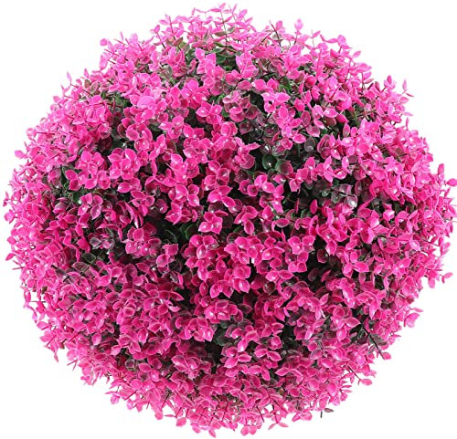 BESPORTBLE Eukalyptus-grasball Künstlicher Ball Gartenkugeln Pflanzen Gartenkugeln Dekorativ Moosbälle Formschnittkugeln Kunststoff Graspflanzenkugeln Plastik Dekorative Draussen 35 c