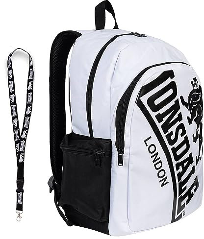 Lonsdale Rucksack - Backpack - Limited Schluesselband (Astbury white)