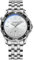 rorios Minimalistic Armbanduhren für Herren Freizeit Quarz Uhren wasserdichte Datum Kalender Uhr Leuchtend Analog Skala Uhr mit Edelstahl Armband für Männer Weiß