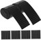jojofuny 12 Rollen Selbstklebende Mosaikaufkleber, Diy Mosaik Bastelmaterial, Schwarz, 4x50cm, 5x5mm, FüR Wand- Und Innendekoration