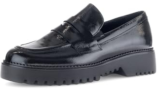 Gabor Damen Slipper, Frauen Slip On,Moderate Mehrweite (G),Slides,Schlupfschuhe,schluepfschuhe,Loafer,College Schuhe,schwarz,42 EU / 8 UK