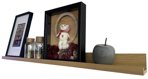 BD ART Regal für Fotos, Bücher, 50 cm, Eiche