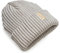 Merino Beanie Damen & Herren - 100% Extra fine Merinowolle - Made in Finnland - Grau, One Size - Perfekt für kalte Tage, Winter Hat Women - Weiche, atmungsaktive Merino Strickmütze - Wollmütze Damen
