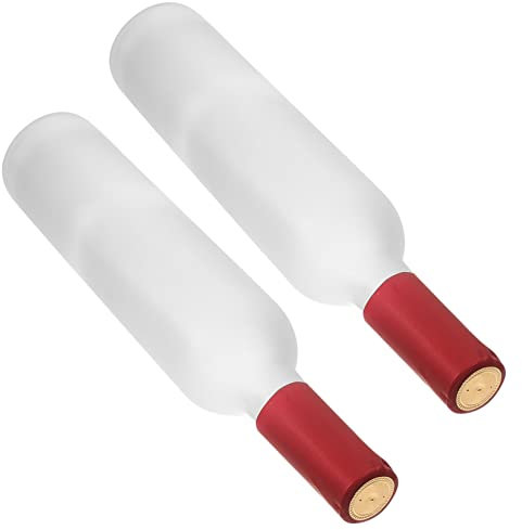 Ciieeo Wiederverwendbare Leere Weinflaschen Aus Glas 2 Stück 500 Ml Für Bastelarbeiten Blumenvase Dekoration