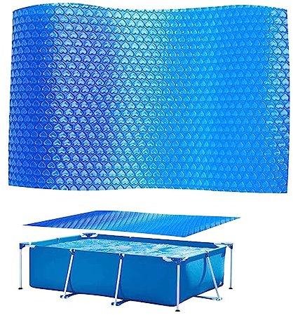 Swimming Pool Solar Cover Foldable Dustproof Anti UV Pool Heat Preservation Film 300x200cm Pool Heat Insulation Film