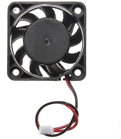 4er Pack 12V 40mm DC Leise Lüfter 4010, 0.08A Kühlventilatoren mit 15cm Kabel für 3D Drucker, DVR und Kleingeräte, 40x40x10mm