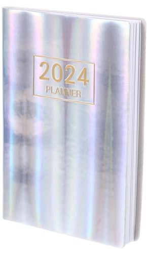 DOITOOL Plan 2024 Täglich Monatsplaner Veranstalter Clever Aufgabenheft Tagesplaner Undatiert Kalender-notizbuch Notizbuch Zu Machen Monatlicher Budgetplaner Wöchentlich Papier Silver