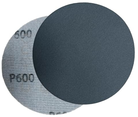 HOTCKB 60 Pièces Papier Abrasif Humide et Sec 75mm Disque à Poncer P600 | 3 Pouce Disques Abrasifs Grain 600,Auto-agrippant Papier de Verre,Sec à l'Eau Disque Poncer pour Meulage Fraisage Gravure