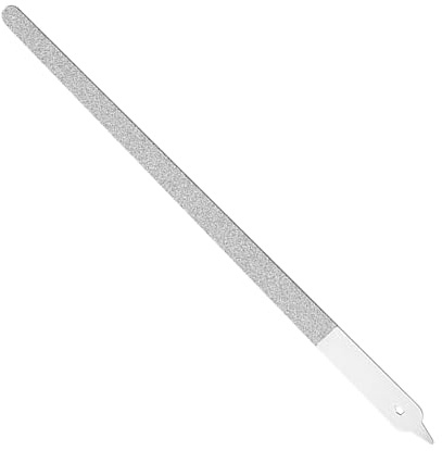Fingernagelfeile aus Metall Nagelschleifer | Doppelseitiger Fingernagelfeiler für Reisen, Camping, Pediküre, Heimspa, Salon und