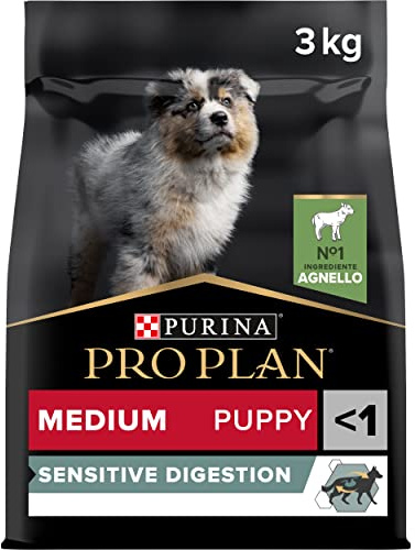 Purina Pro Plan Medium Puppy Optidigest Hundefutter, 4 Beutel à 3 kg