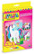 Sticky Mosaics ORB Travel Pack Einhorn Mosaik Klebebilder Reisespiele für Kinder Bastelset Geschenke für Mädchen & Jungen, Moosgummi Aufkleber Beschäftigung Geschenkideen Deko basteln ab 4 Jahre