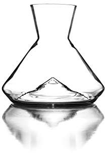 Sempli Monti-Mini Dekanter, transparenter Weinkaraffe