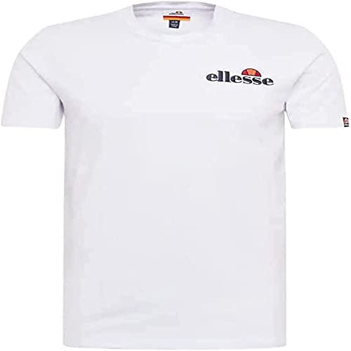 Ellesse Herren Voodoo Tee Tshirt, Blanco (White), XXL EU