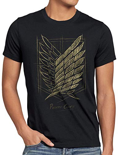 CottonCloud Protect the Wall Herren T-Shirt AOT on Attack Anime Titan