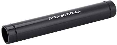 RiToEasysports Bike Quick Release Thru Axle Hub Adapter Aluminum Alloy Non-deformation 15mm to 12mm Bicycle Skewer Adapter(Black) 15Mm To 12Mm Thru Axle Adapter