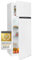 Exquisit® Frigorífico Vertical, 347L, Clase E, Color Blanco, 2 Puertas, Estantes de Cristal, Cajón Verdulero, Puerta Reversible, Tiradores Integrados, Consumo 176 kWh/año, Medidas 143,2x55x56 Cm.
