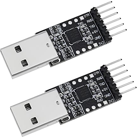 The Lord of the Tools CP2102 Modul USB zu TTL 6-Pin Serial Konverter Downloader für UART STC, kompatibel mit Windows 7 8 10 98SE Mac OSX
