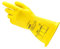 Ansell ActivArmr Elektriker-Schutzhandschuhe, Elektroschutz Klass 0 (1000V), Elektrisch Isolierende Gummihandschuhe, Professionelle Arbeitshandschuhe 28cm, Gelb, Größe M (1 Paar)