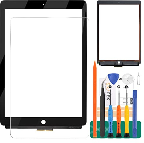 Sostituzione per iPad Pro 12.9 1st A1584 A1652 Touch Screen Digitizer Vetro con Strumenti di Riparazione (nero)