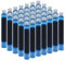 SIPLIV 35 PCS Ink Cartridges, 3.4 mm Bore Diameter Fountain Pen Calligraphy Pen Refill Ink Cartridges - Light Blue
