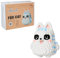 Larcele 1682 pièces Micro Blocs de Construction kit de Jouets, Mini Briques Construction Blocs de Construction Ensemble KLJM-07 réutilisable (Chat Renard)