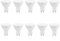 URing GU10 LED Warmweiss 4.8W 2700K Lampe, Ersetzt 50W Halogenlampe leuchtmittel 500lm, Glühbirne Abstrahlwinkel 120° Energiesparlampe warmweiß Nicht Dimmbar LED GU10 Spot Reflektor Birne, 10 stück